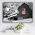 American Flag Barn V2 Established Date & Names Premium Canvas