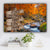 Forest Stream During Autumn Color Family Names Premium Canvas